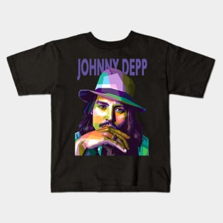 Johnny Depp Kids T-Shirt